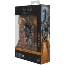 Set figuras IG-12 & Grogu The Mandalorian Star Wars 15cm